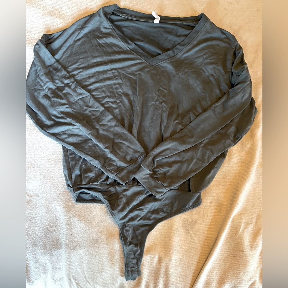 Wishlist Sage Green Body Suit Size M